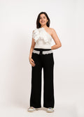 Black Woollen Pants