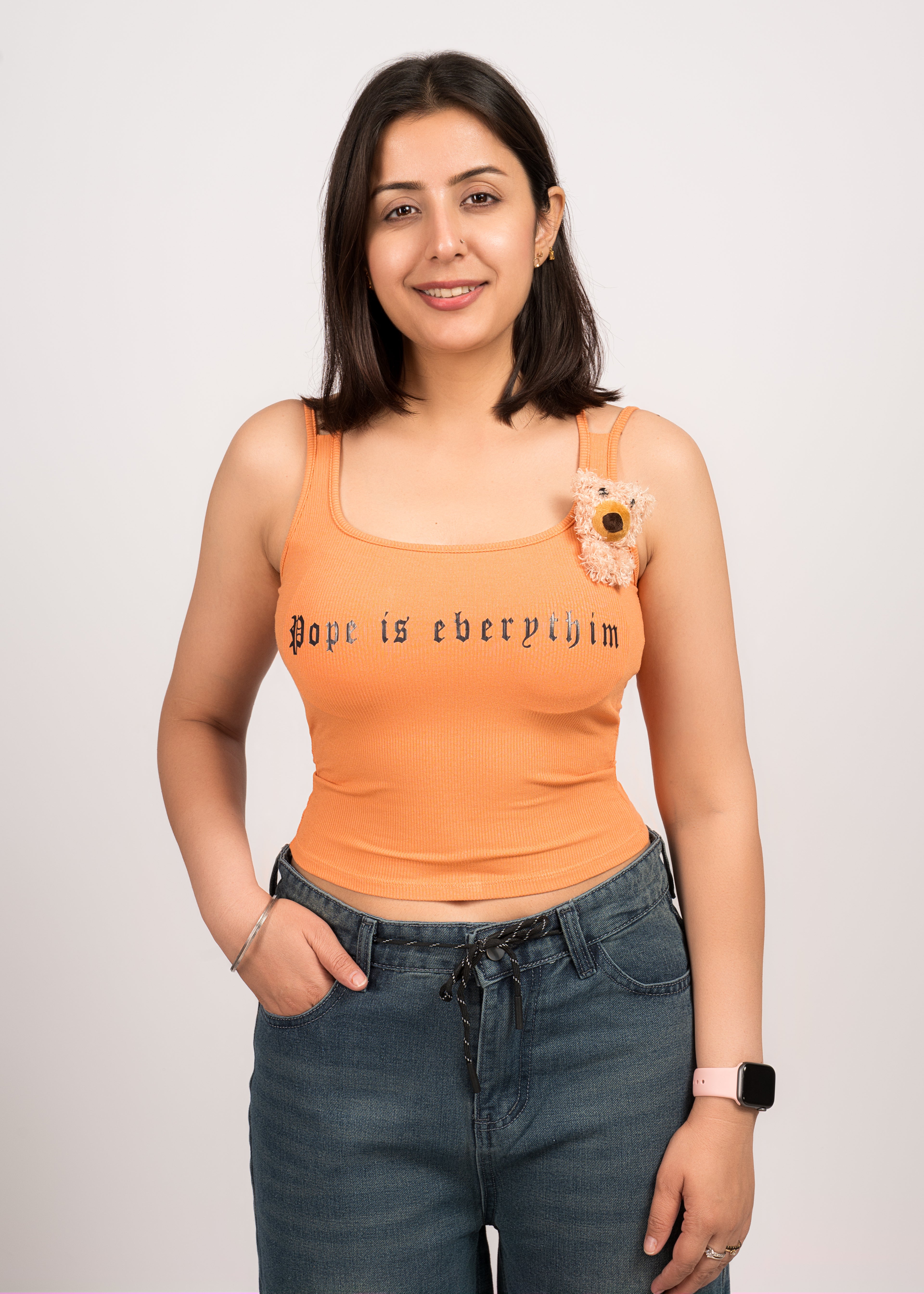 Teddy Strap Tank Top
